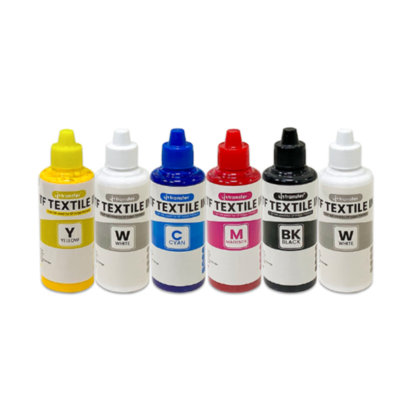 DTF Textile Ink - 100ml Bottles (6 Channels) 1