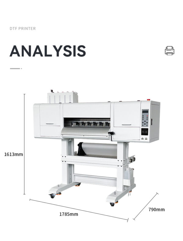 60cm DTF Printer w/ Dual i3200 Printheads 10